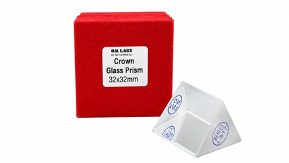 Spectro Meter Prism CROWN GLASS PACKED IN VELVET BOX ( SUPERIOR)