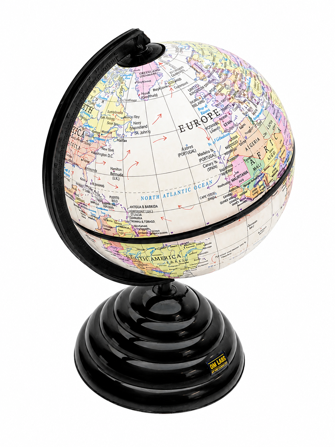 Educational World Globe 20cm With LED