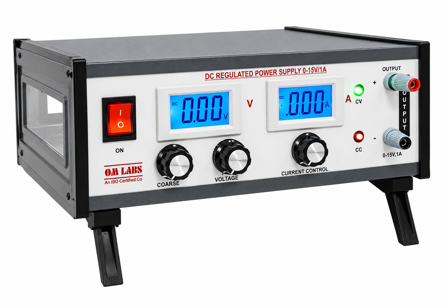 DC Regulated Power Supply 15V/1A | 2 Digital Meter