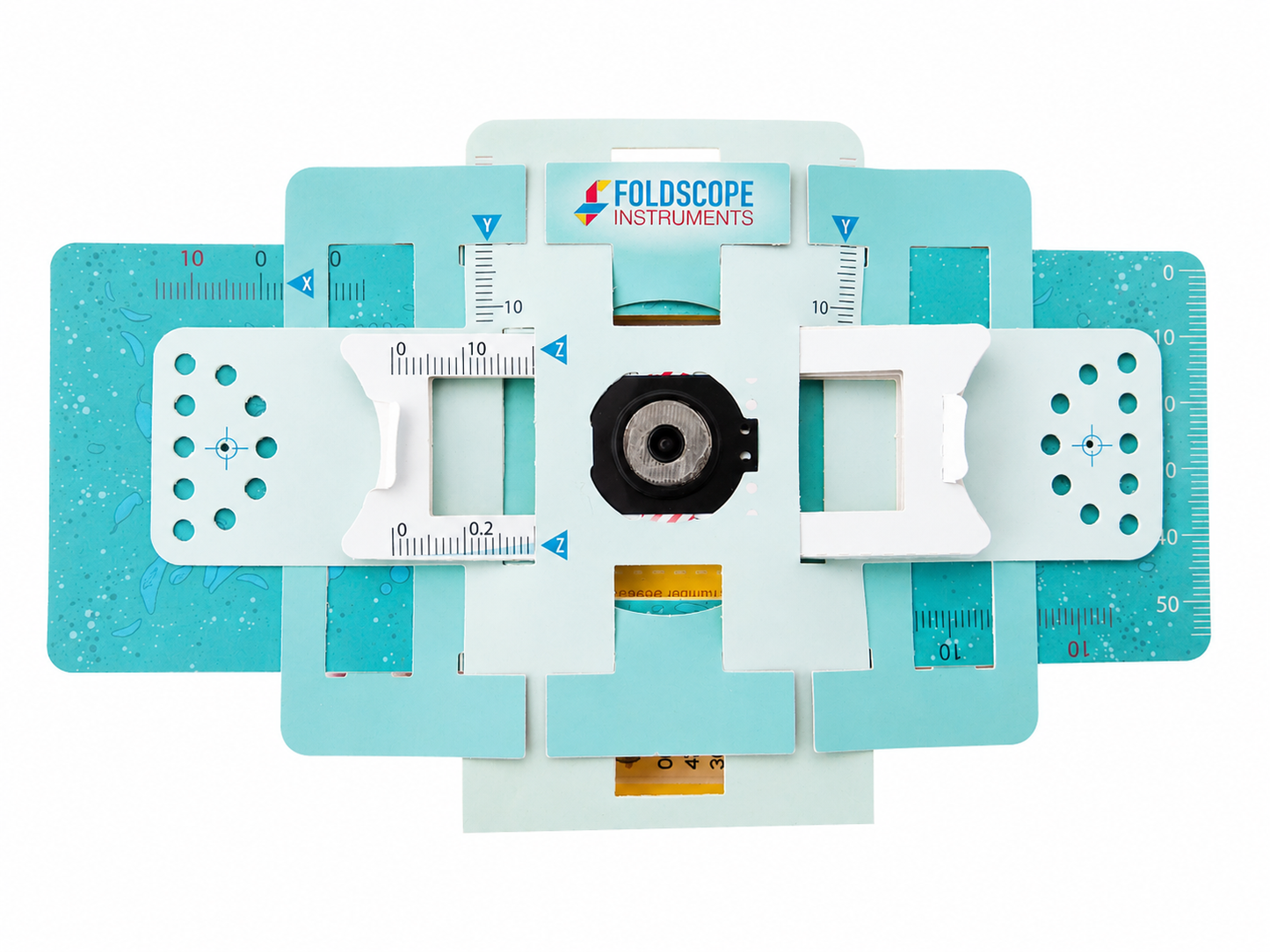DIY Paper Microscope Kit (Foldable Educational Microscope)