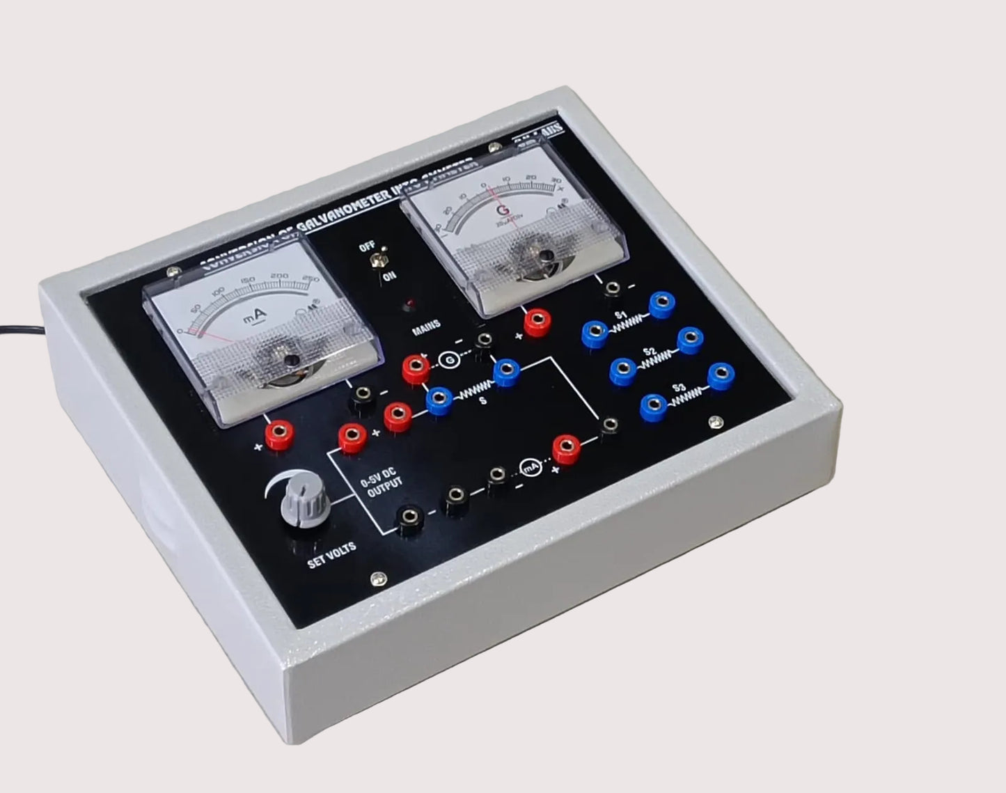 Conversion of Galvanometer into Ammeter