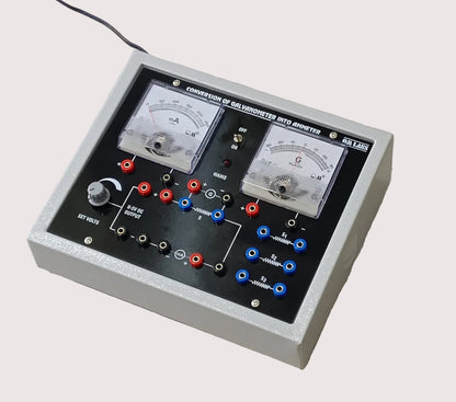 Conversion of Galvanometer into Ammeter