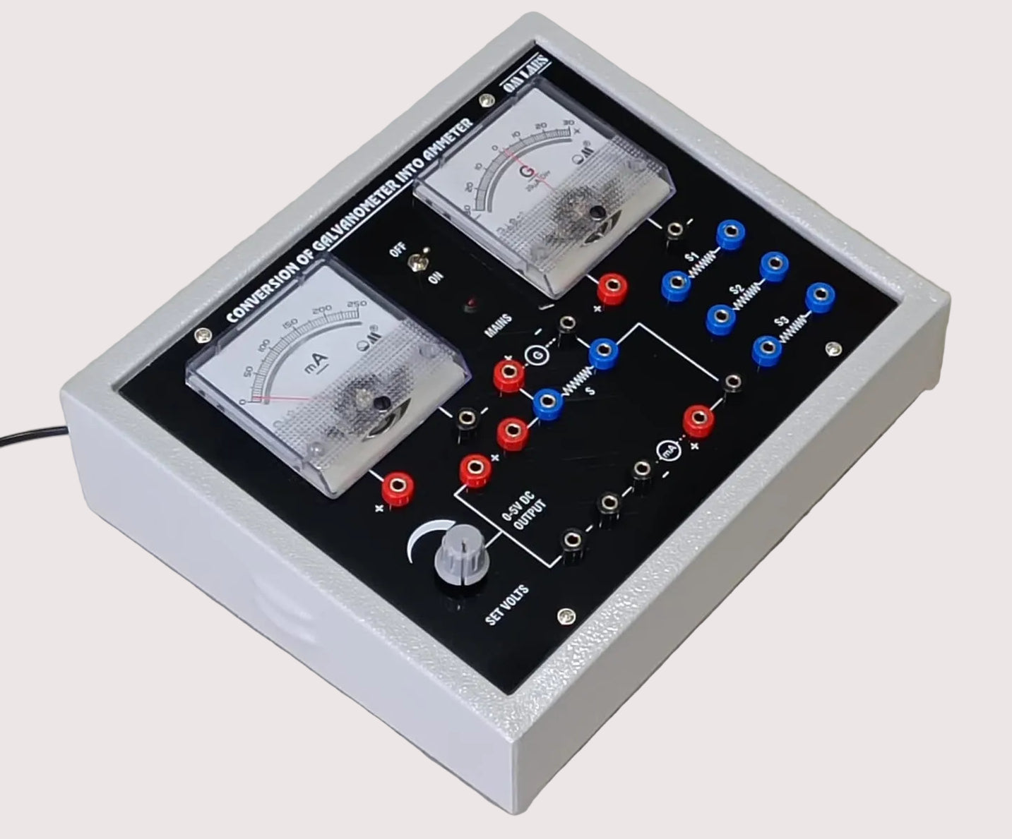 Python Power Electronics Galvanometer Conversion of Galvanometer into Ammeter – scientifickart