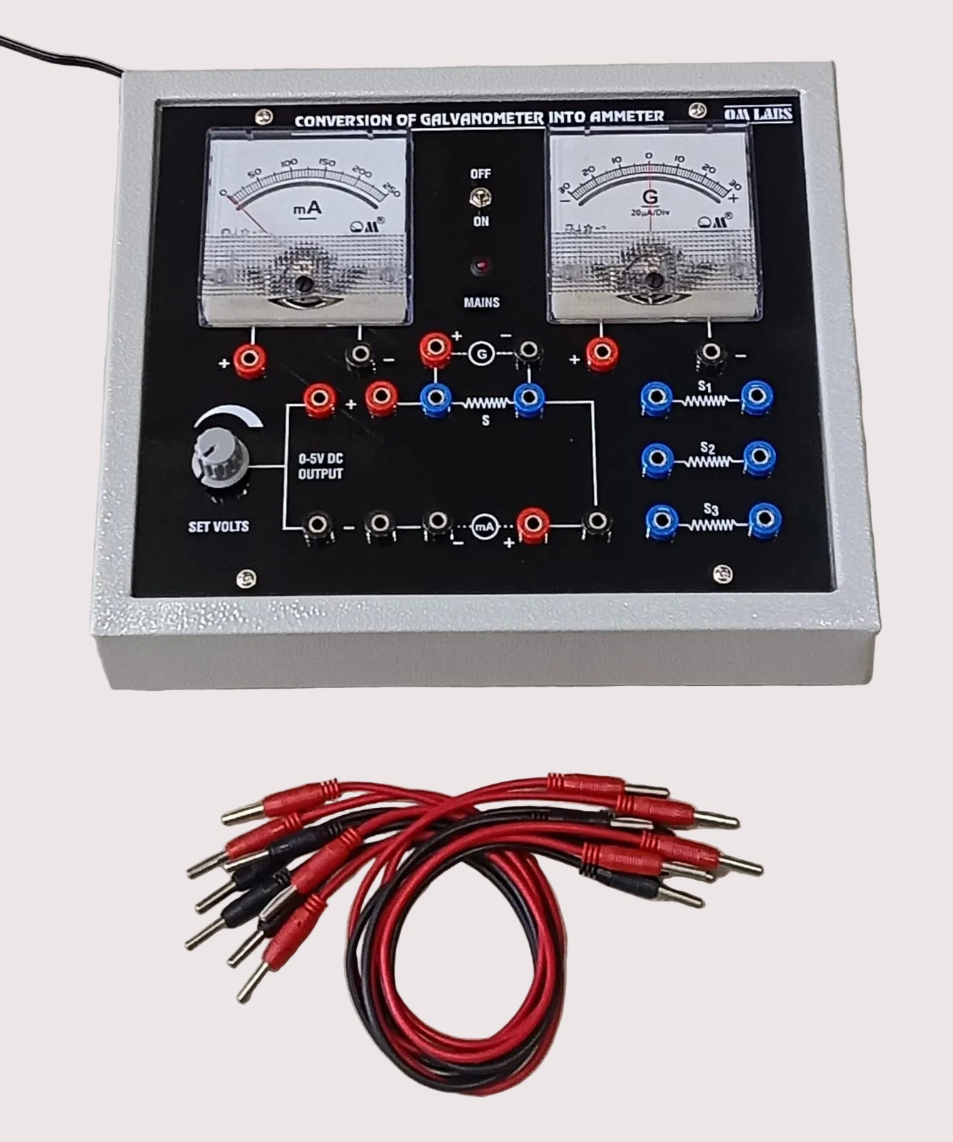 Conversion of Galvanometer into Ammeter