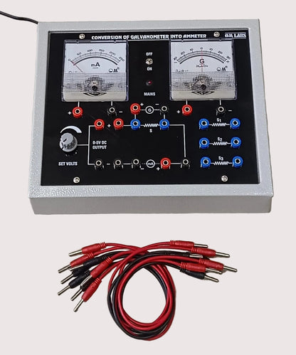 Conversion of Galvanometer into Ammeter