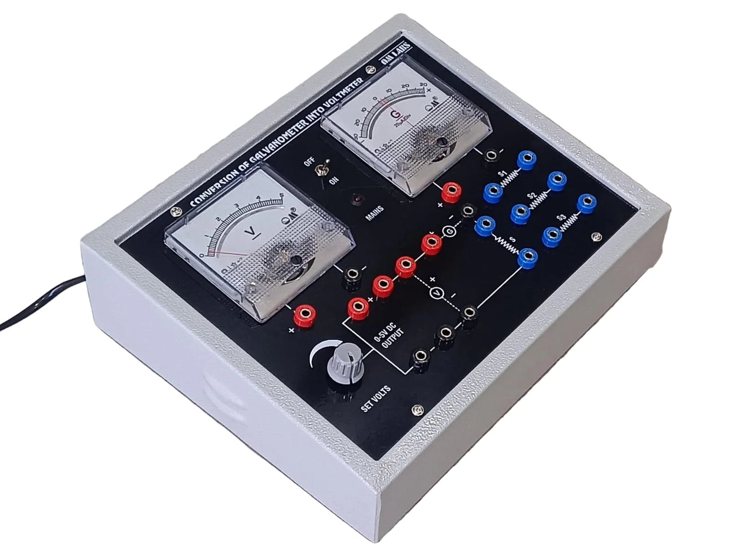 Conversion of Galvanometer into Voltmeter