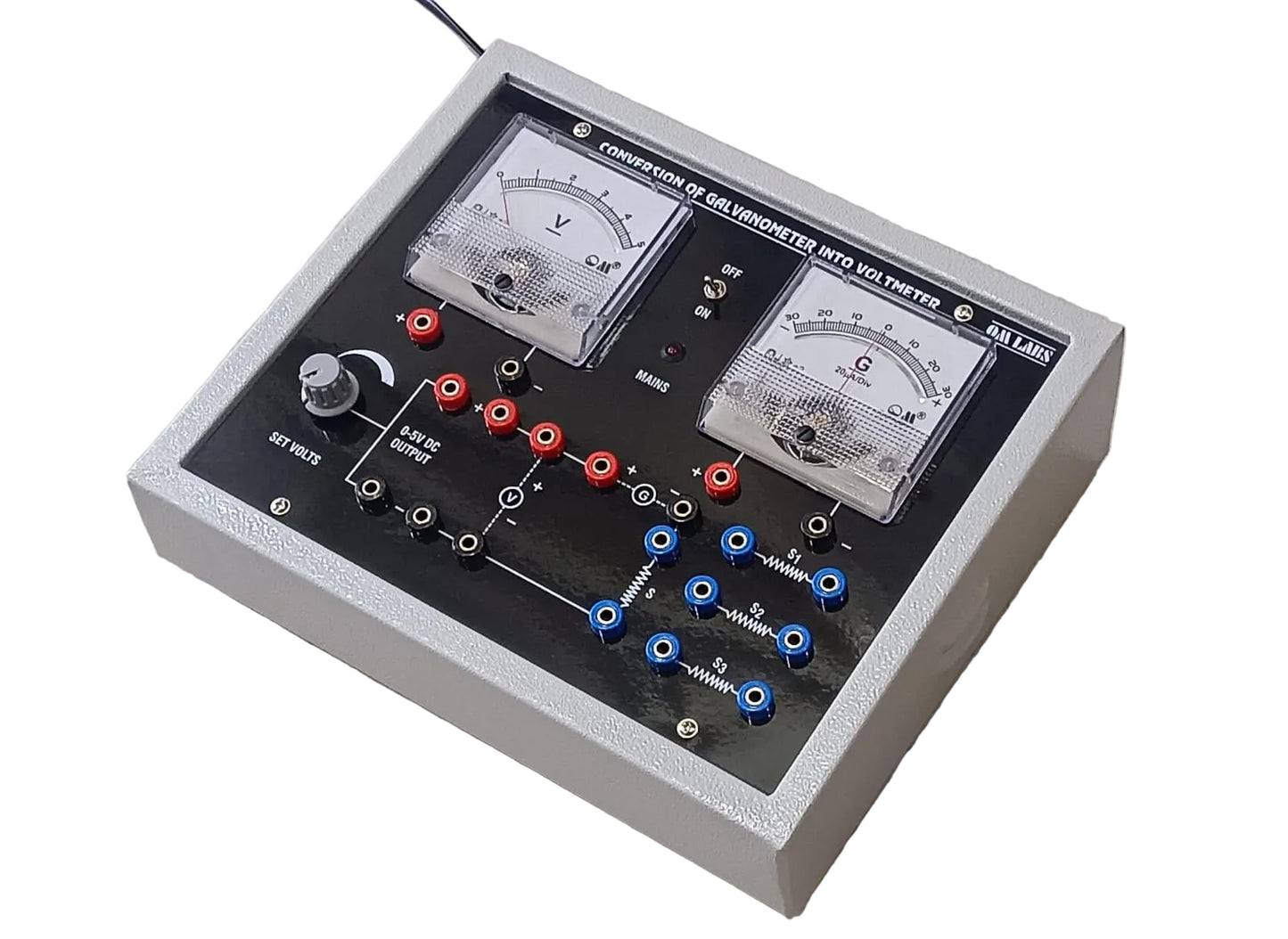 Conversion of Galvanometer into Voltmeter