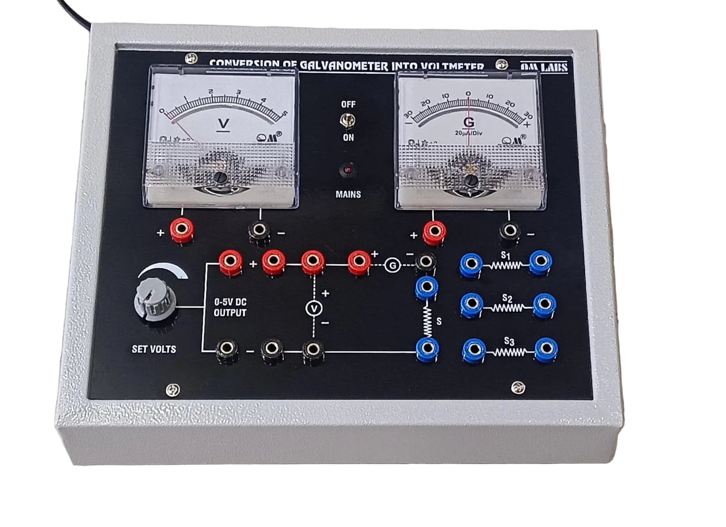 Conversion of Galvanometer into Voltmeter