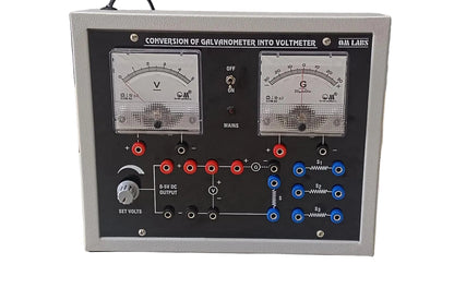 Conversion of Galvanometer into Voltmeter