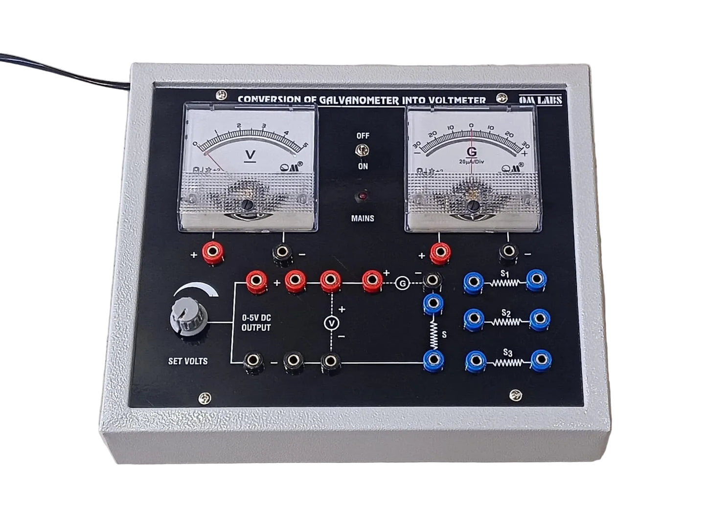 Conversion of Galvanometer into Voltmeter
