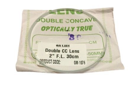 Concave Lens Size: 50mm (PK. of 6 Pcs.)