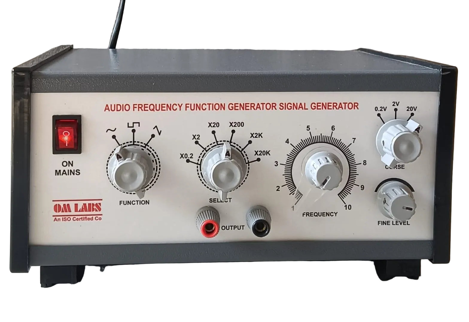 Function Generator up to 200 KHz – scientifickart