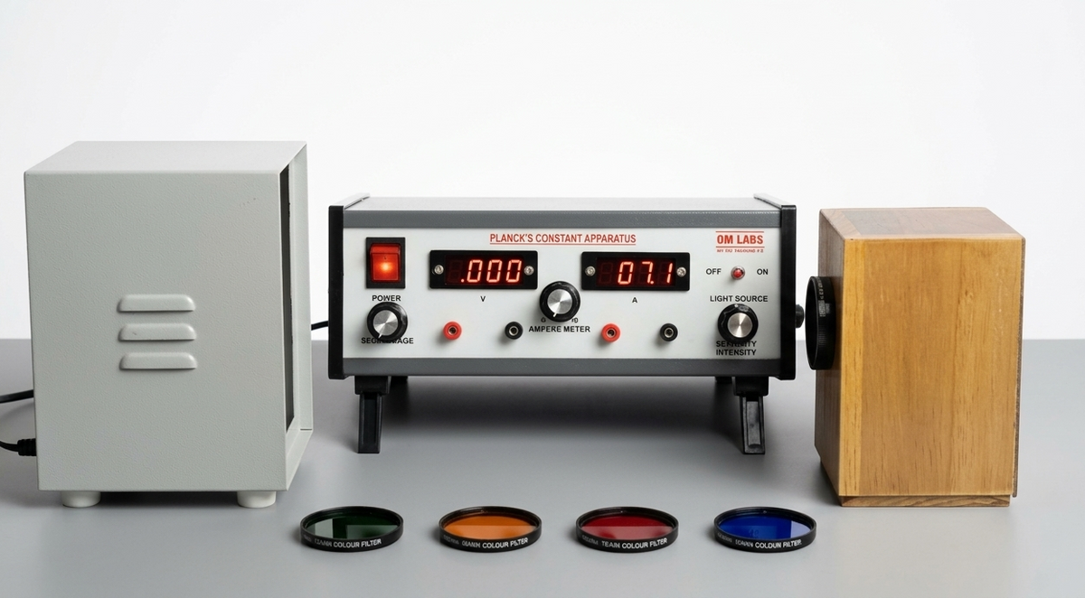 Plank's Constant Apparatus with digital meters using photocell ( Superior)
