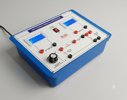 LDR Characteristics Apparatus with Light Source (2 Digital Meter)