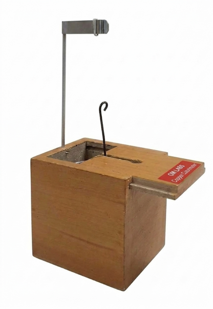 Copper Calorimeter 3"x2" In Wooden Box