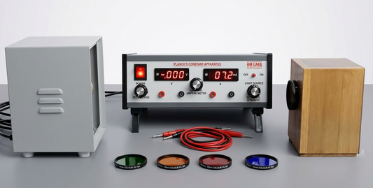 Planck’s Constant Apparatus with digital meters using photocell ( Superior)