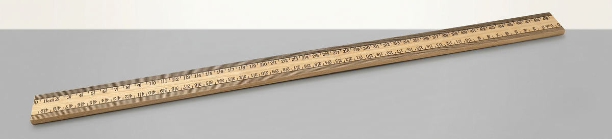 Half  Meter Wooden Scale