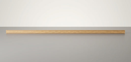 One Meter Wooden Scale