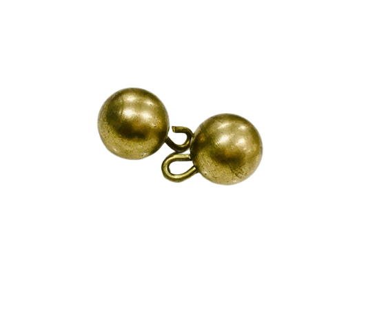 Bob With Hook 18mm in Brass (Pk. of 2 Pcs.)