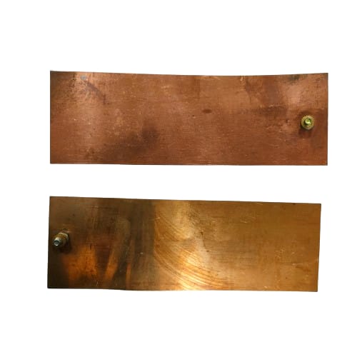 Copper Plate With Terminal (Pack of 2 Pcs.)