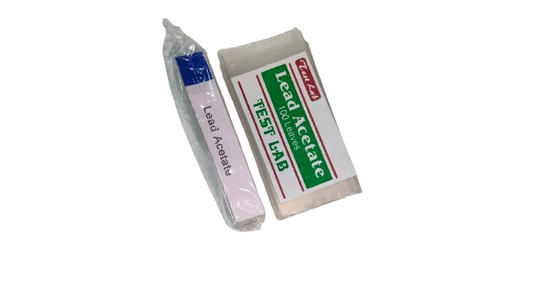 Lead Acetate Paper with Plastic Box 1 Box Contains 100 Papers (Pack Of 2 Boxes, 200 Papers)