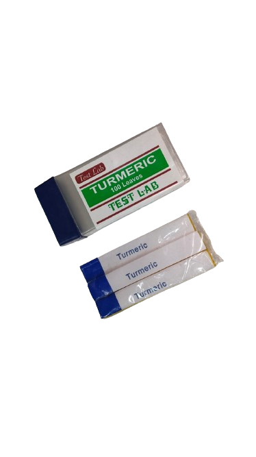 Turmeric Paper With Plastic Box 1Box Contains 100 Papers (Pack Of 2 Boxes 200 Papers)