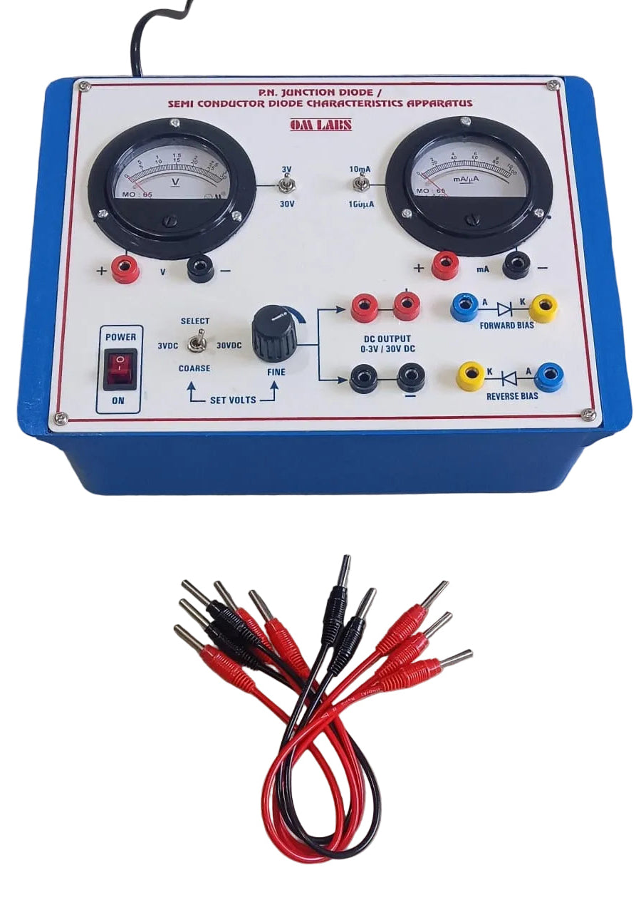 PN Junction Diode Characteristics Apparatus | 2  Round Meter