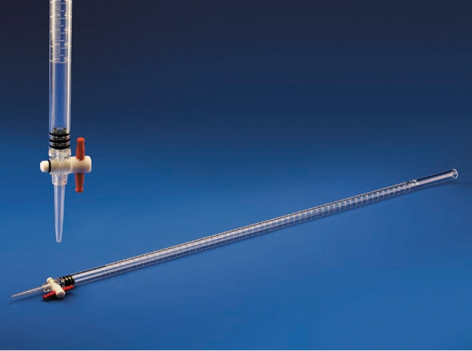 Burette 100 ml Set | Brand: Poly Lab | Set Of 10 Pcs