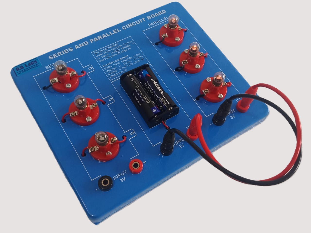 Series And Parallel Circuit on Board