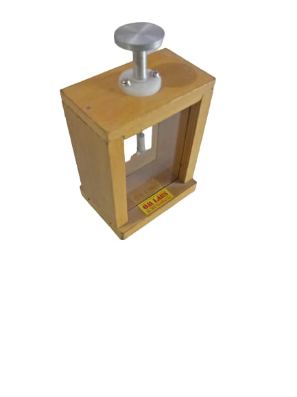 Gold Leaf Electroscope (Wooden Body)