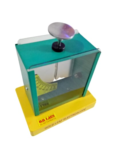 Gold Leaf Electroscope (Metal Body)