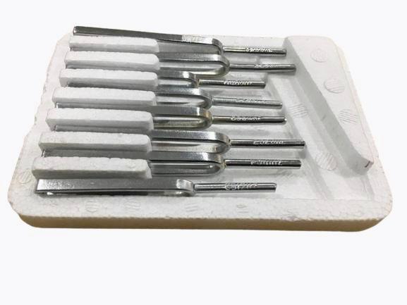TUNING FORK CHROME PLATED (SET OF 8)