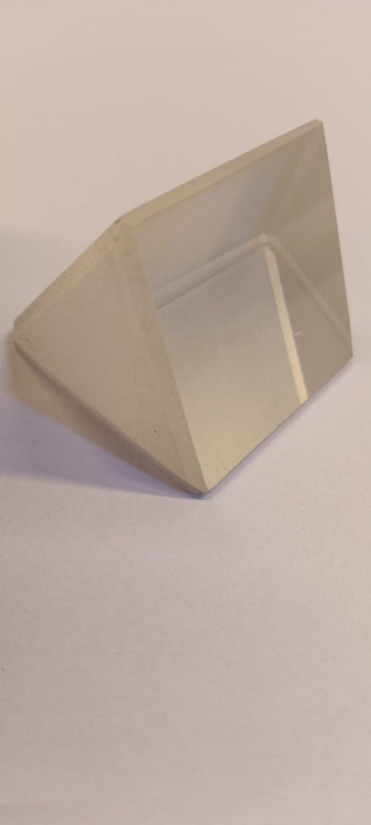 Spectrometer Prism  E.D.F. Glass Size: 32 x 32mm