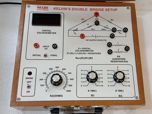 Kelvin’s Double Bridge with Wooden Box