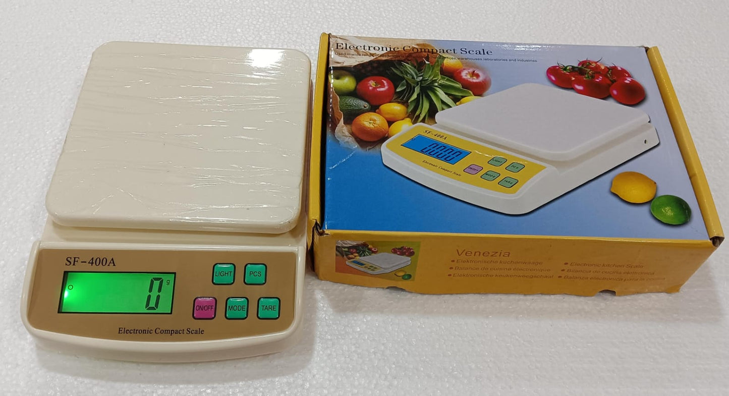 Digital Balance Capacity 10kg L.C 1 Gm. (Electronic Compact Scale)