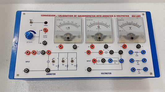 Conversation Of Galvanometer Into Voltmeter & Ammeter
