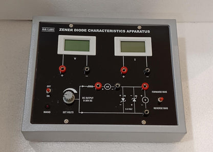 Zener Diode Characteristics Apparatus (2 Digital Meters)