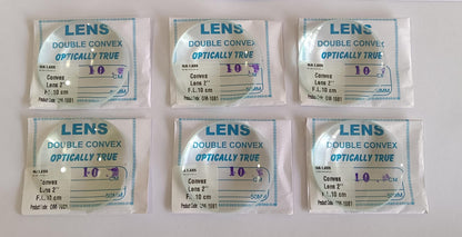 Convex Lens 2" (Set Of 6 Pcs)