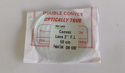 Convex Lens 2" (Set Of 6 Pcs)