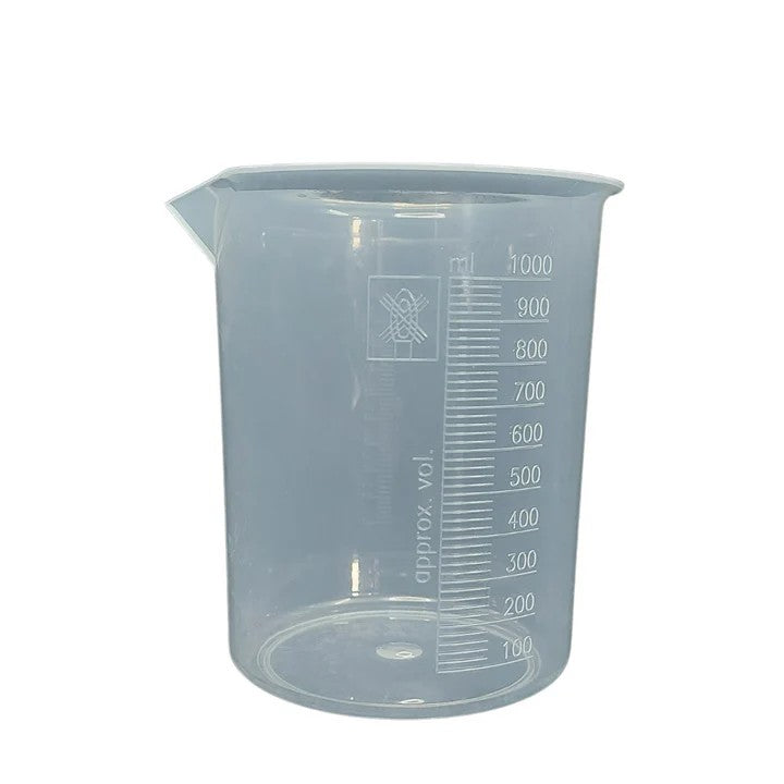 Beaker 1000ml Euro Design Set | Brand : Polylab | Set Of 6 Pcs.