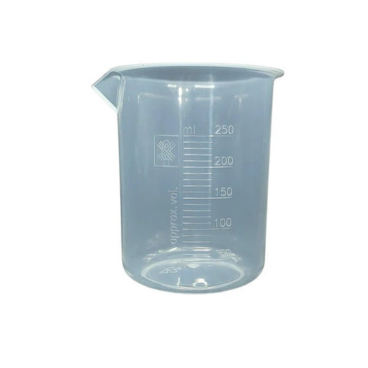 Beaker 250ml Euro Design Set | Brand : Polylab | Set Of 12 Pcs