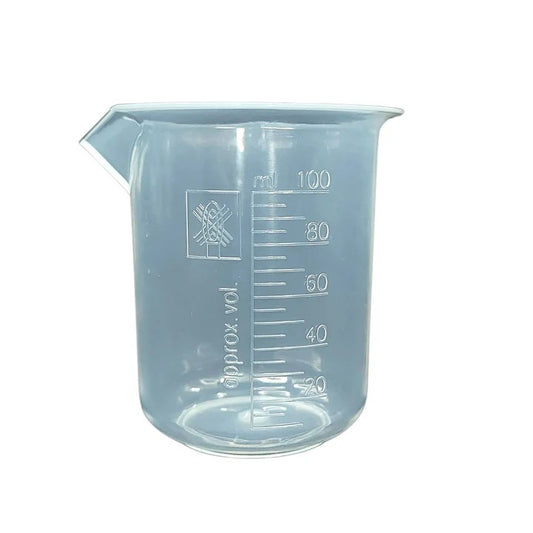 Beaker 100ml Euro Design Set | Brand : Polylab | Set Of 12 Pcs.