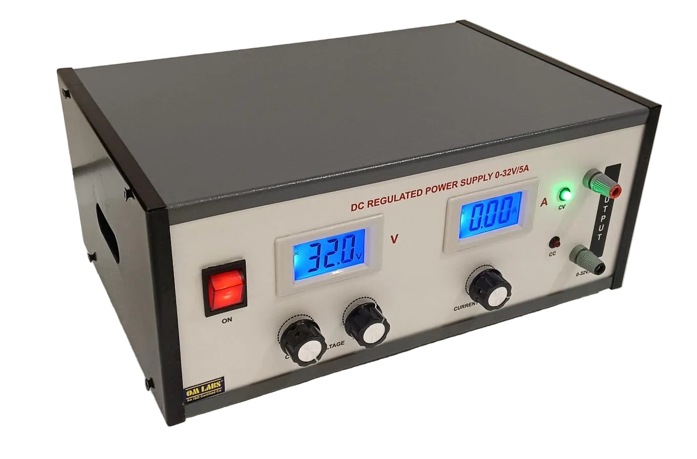 DC Regulated Power Supply with 2 Digital Meter ( 0-32V/5A)