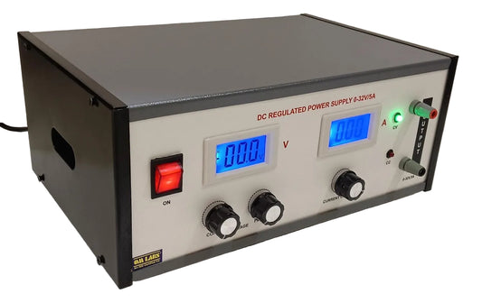 DC Regulated Power Supply with 2 Digital Meter ( 0-32V/5A)