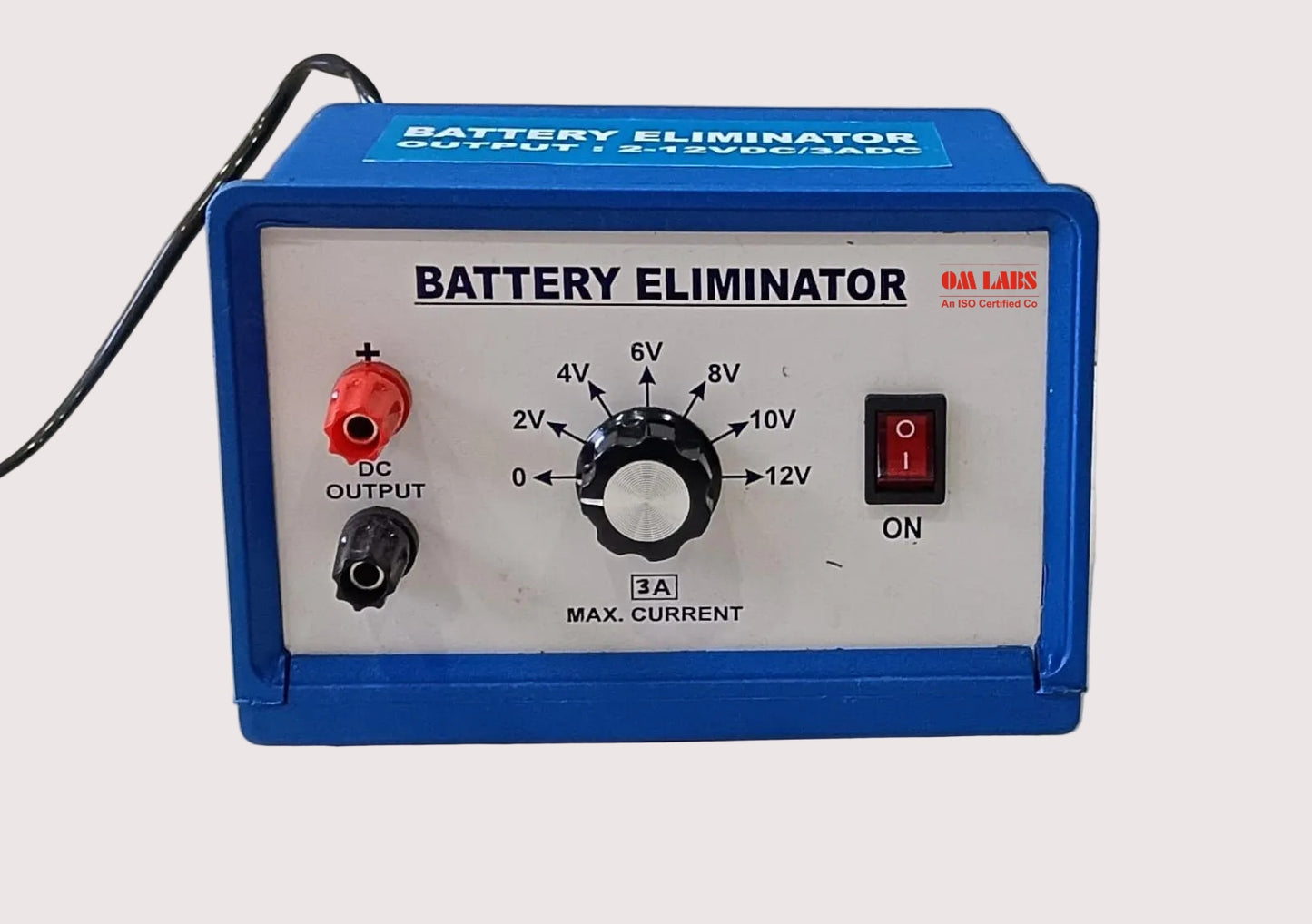 Battery Eliminator 2-12V/3A in Plastic Box