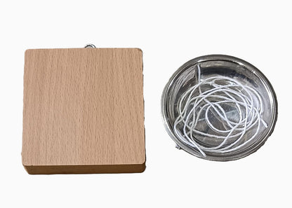 Friction Board Glass Top With Aluminium Pulley