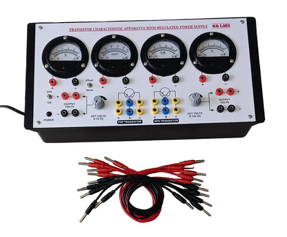 NPN/PNP Transistor Characteristics Apparatus