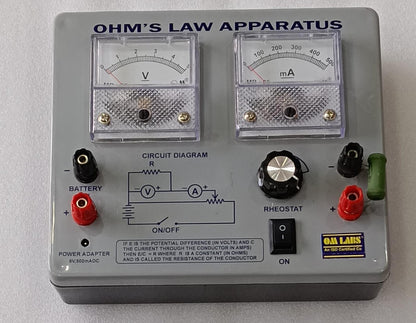 Ohm's Law Apparatus | Without Adapter
