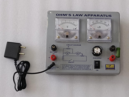Ohm’s Law Apparatus With Adapter