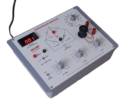 Anderson Bridge with Null detector & Oscillator (Plastic Box)